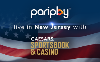 Pariplay expands US footprint with Caesars launch in New Jersey