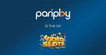 Pariplay Launch Portfolio With Videoslots In 'Important Step'