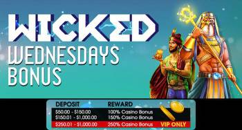 Play CyberSpins this Wednesday and Claim a Wicked Deposit Bonus