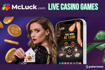 Play Live Casino Games at McLuck.com