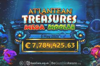 Player Hits €7,7 Million Win on Atlantean Treasures: Mega Moolah