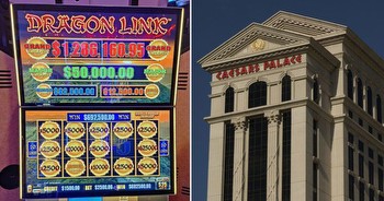 Player wins over $1.8 million in 4 slot machine jackpots at Caesars Palace