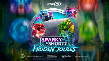 Play'n GO releases sci-fi-themed cascading grid slot Sparky & Shortz Hidden Joules