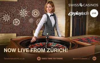 Playtech Unveils New State-of-the-art Live Casino Studio in Zurich for Swiss Casinos