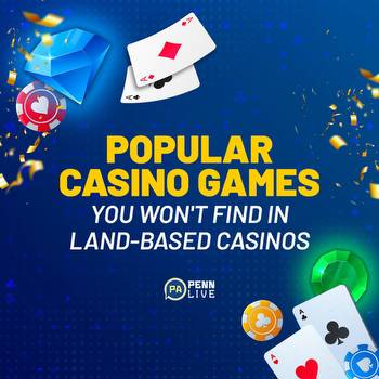 Popular Online Casino Games You Won’t Find in Land-Based Casinos
