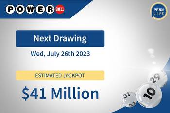 Powerball jackpot at $41 million ahead of July 26 drawing