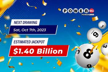Powerball jackpot rises to $1.4 billion