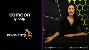 Pragmatic Play extends ComeOn partnership with new live casino solution for Netherlands