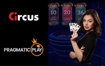 Pragmatic Play Live Casino content in Gaming1’s Circus brand
