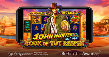 PRAGMATIC PLAY REVOLUTIONISES A POPULAR TITLE IN JOHN HUNTER AND THE BOOK OF TUT RESPIN