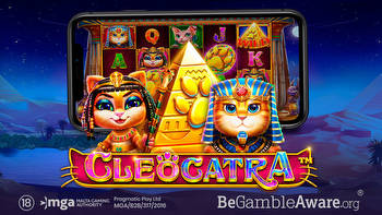 Pragmatic Play's latest slot title Cleocatra is inspired by Ancient Egypt and features feline theme