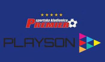 Premier Sportska Kladionica adds Playson online slots suite