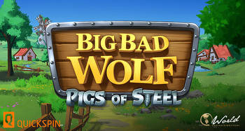 Quickspin Unveils Big Bad Wolf: Pigs of Steel Slot Sequel
