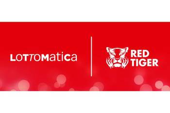 Red Tiger games live with Lottomatica