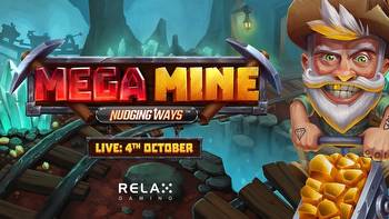 Relax Gaming releases Mega Mine: Nudging Ways slot