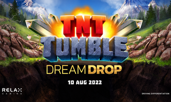 Relax Gaming’s explosive Tumble series continues with TNT Tumble Dream Drop