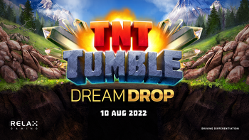 Relax Gaming’s explosive Tumble series continues with TNT Tumble Dream Drop