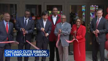 Ribbon cutting held for temporary Bally's Casino Chicago at Medinah Temple in River North