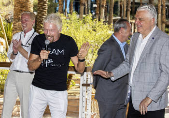 Richard Branson marks launch of Virgin hotel in Las Vegas
