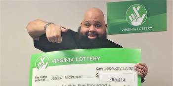 Richmond man sets record with online Virginia Lottery game winnings