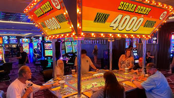 Sigma Derby horse racing coin slot machine celebrates 10 years at the D Las Vegas