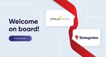 Slotegrator signs partnership agreement with Apollo Games