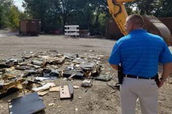 Smashed machines put emphatic end on Missouri illegal gambling case