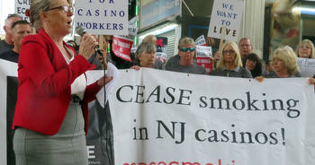 Smoking ban talk nixed, but workers get loud outside Atlantic City casino