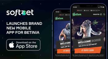 Soft2Bet launches a new Mobile App for Swedish brand, Betinia