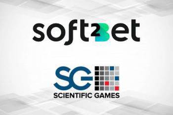 Soft2Bet, Scientific Games Pen Online Casino Content Supply Deal