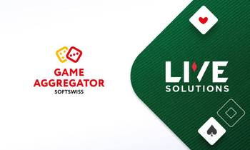 SOFTSWISS Game Aggregator Integrates with Live Solutions Game Provider
