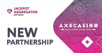 SOFTSWISS Jackpot Aggregator announces partnership with Axecasino