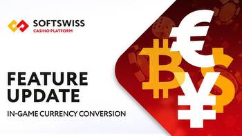 SOFTSWISS updates its in-game currency conversion feature to add up to nine fiat currencies