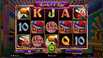Spinomenal releases its marvellous Reels of Rio slot
