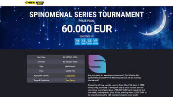 Spinomenal Series Tournament: How to Win a Share of €60,000