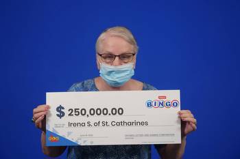 St. Catharines woman wins $250,000 on Instant Bingo Multiplier