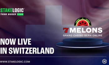 Stakelogic Live Casino Launches in Switzerland with 7melons.ch Deal