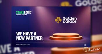 Stakelogic Partners With Golden Palace Casino Sports