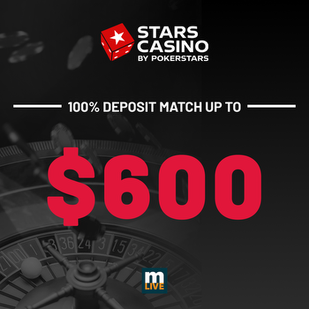 Stars Casino bonus: 100% match up to $600 for Michigan users