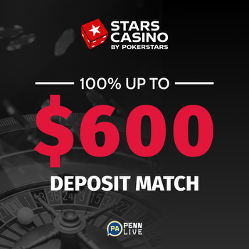 Stars Casino bonus: $600 deposit match for Pennsylvania bettors