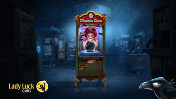Step right up and reveal your fate in Lady Luck Games one-reel slot Madame Clues
