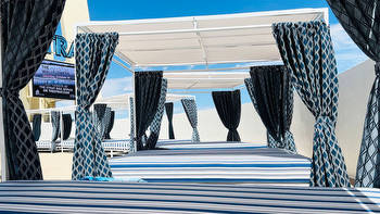 Strat Hotel Las Vegas opens rooftop Swim & Social space: Travel Weekly