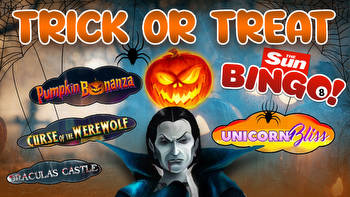 Sun Bingo have plenty of scary slots to keep you entertained this Halloween