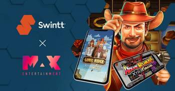 Swintt Signs Max Entertainment