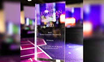 TCSJOHNHUXLEY wins Best Table Game Product at The European Casino Awards 2023