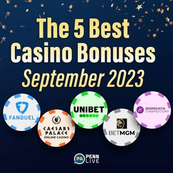 The 5 best online casino bonuses for September 2023