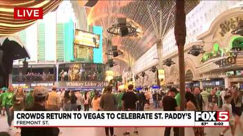 Thousands return to Las Vegas to celebrate St. Paddy’s, March Madness