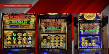 Three slot jackpots totaling to $660k won by guest at Caesars Palace