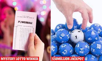 Thursday's Powerball numbers: Mystery NSW lotto player wins $30million jackpot