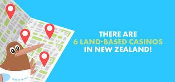 Travel to New Zealand to play at landbased casinos